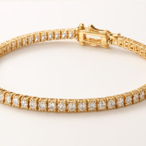 צמיד טניס יהלומים 2.00 קראט זהב 14 קראט