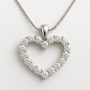 תליון יהלומים זהב 14 קראט 